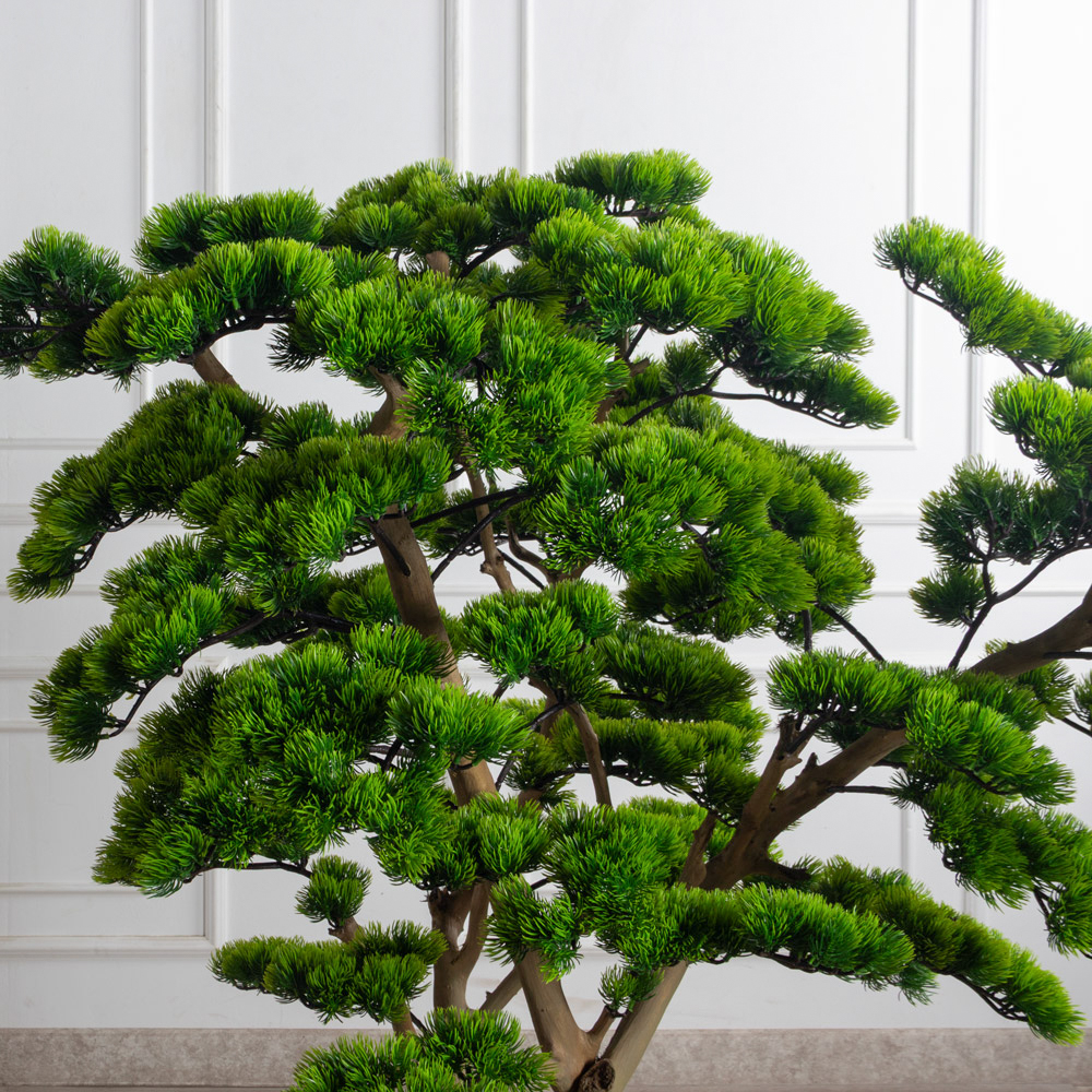 БС150/ДА/30-11(з)(УУ)(Пр)(F) Бонсай искусственный Сосна h150см на основании_4