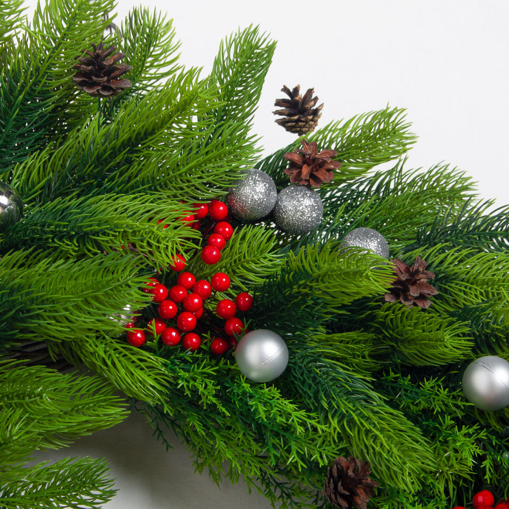 В10-1/2(з)(F) Венок искусственный НГ d55см_5