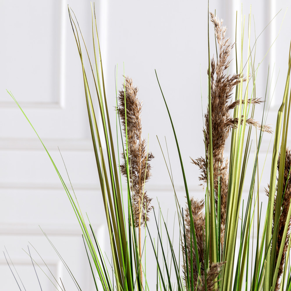 К351(F) Трава Осока искусственная h115см на кочке из мха_5