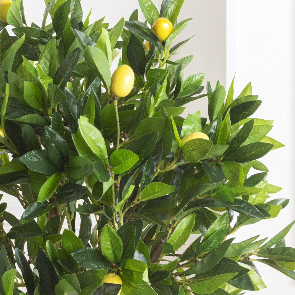 110/РН/188(з.) Лимон искусственный с плодами h110см_2