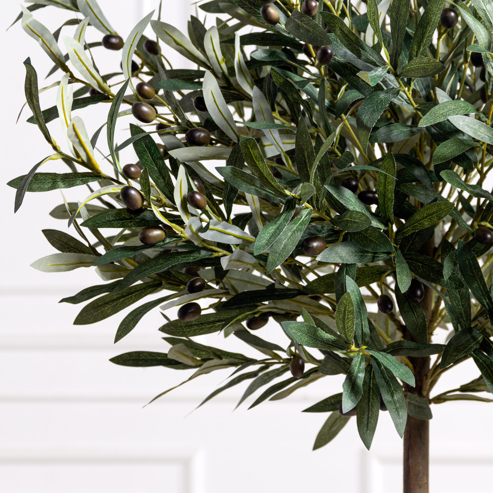 140/РН/Ш/465(Пр)(FixК)(F) Оливковое дерево искусственное с плодами h140см_2
