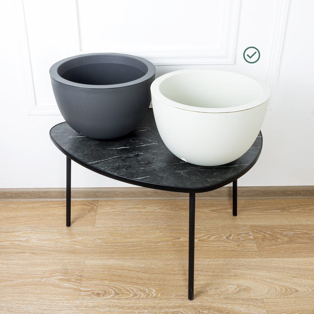 707/К2702/М3187(Fix) Кашпо Флориан d35см, h25,5см, 12л, белое_2