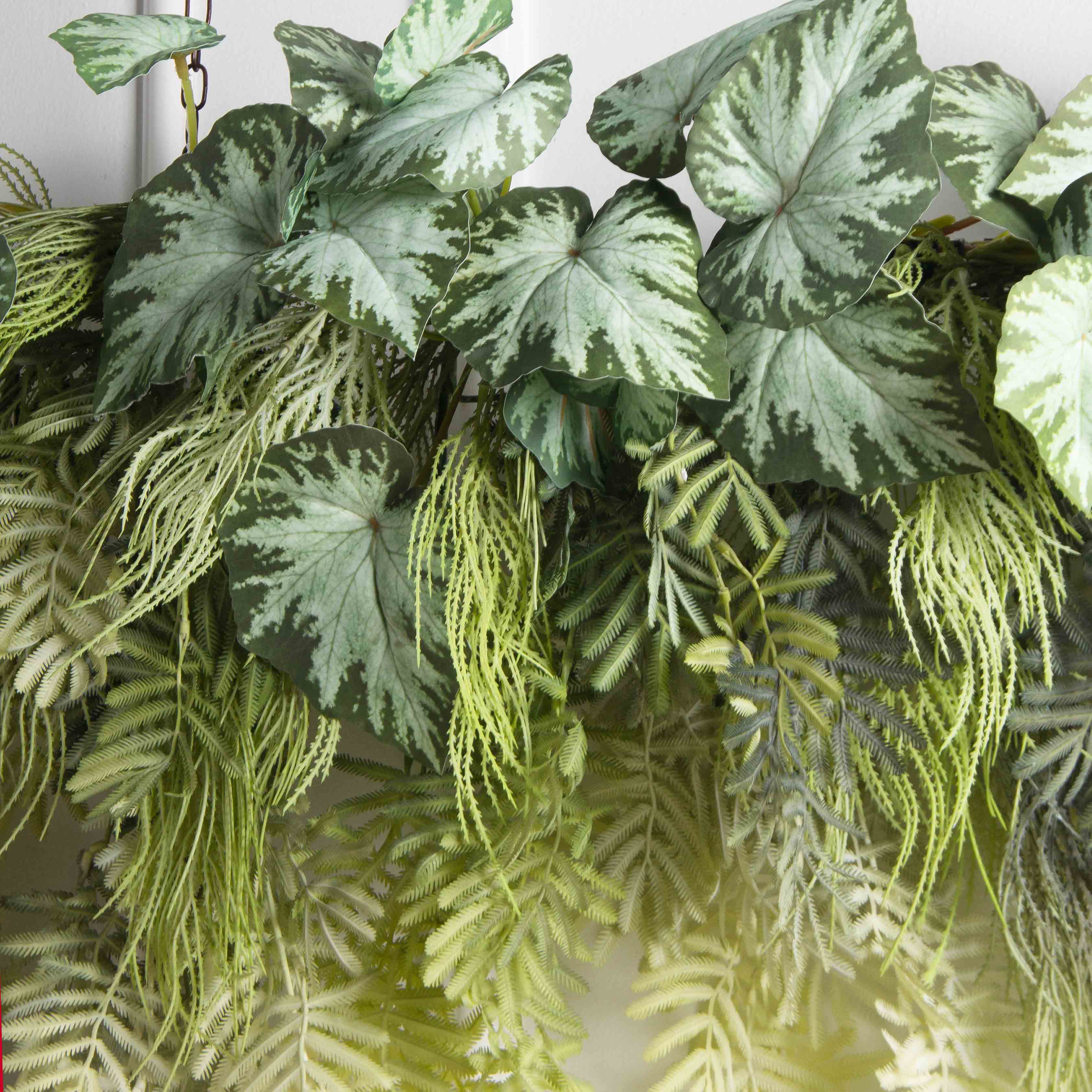 Л12-2(Пр)(F) Лиана искусственная с Бегонией L100см, патина_5