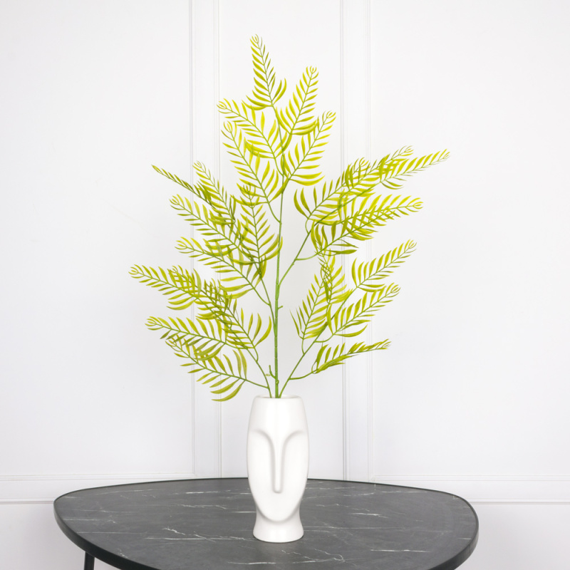7143/А2790-247/2 Ветка Альбиции искусственная h103см, зеленая