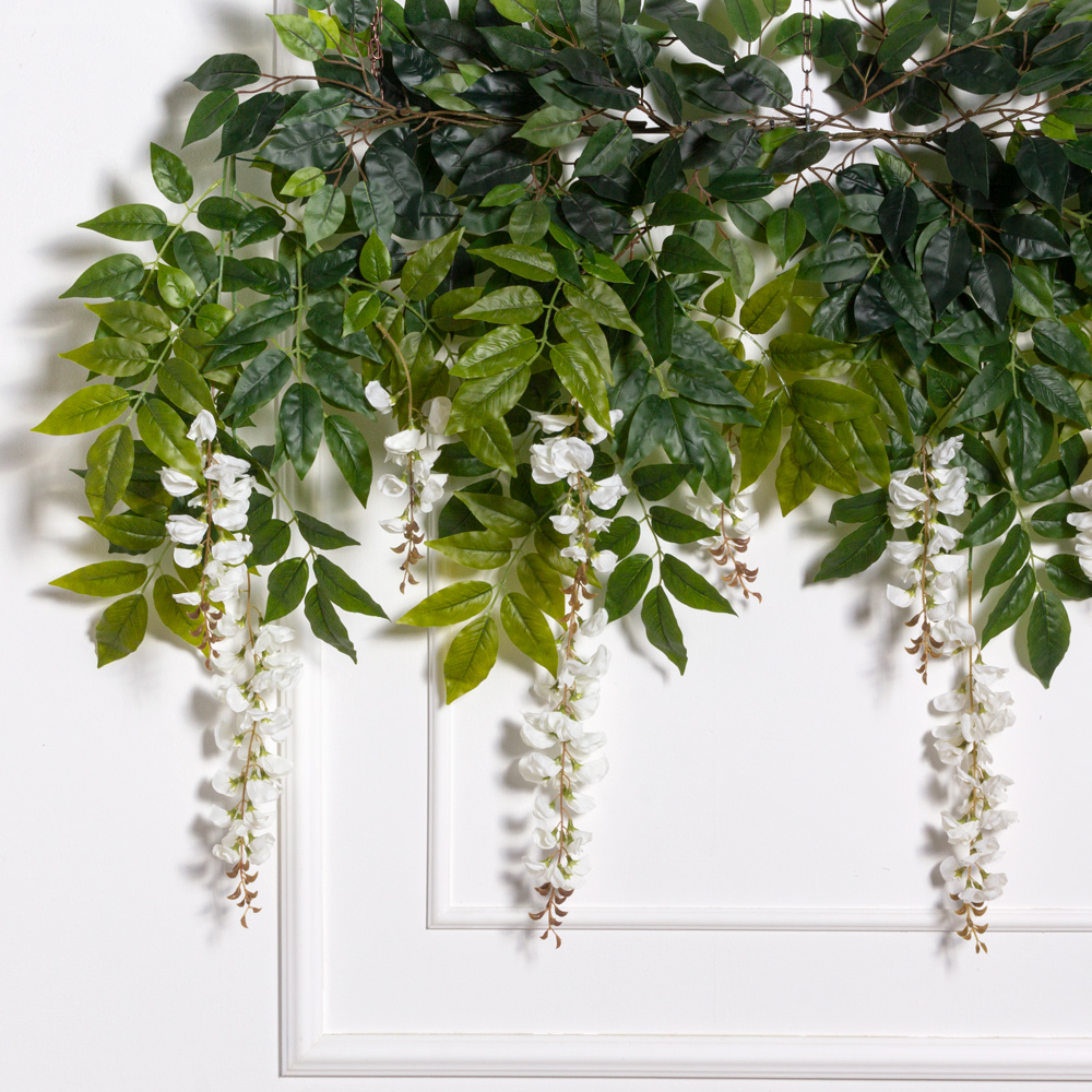 Л49-1 Лиана Глициния(Вистерия) искусственная L100см свес 75см_1