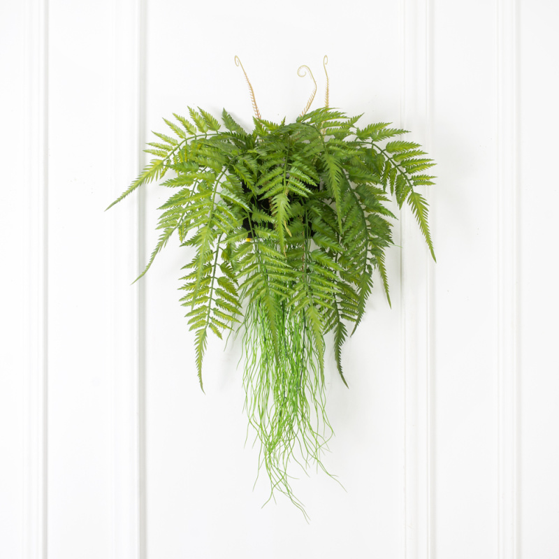 БК 10(Promo)  Композиция с папоротником на блоке 15*h10_6