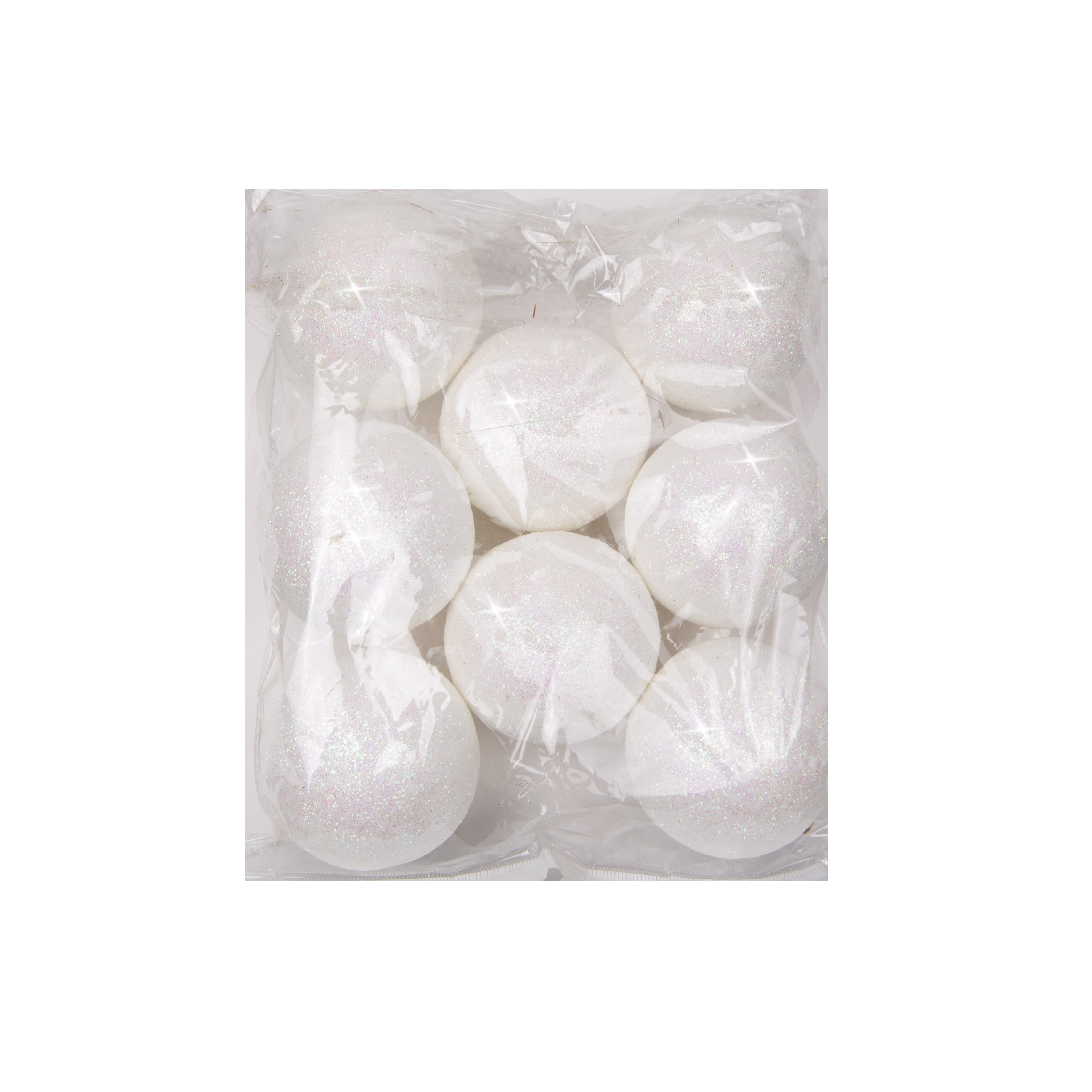736/6055-6 (Sale) Шар белый с обсыпкой (8шт/уп)_3