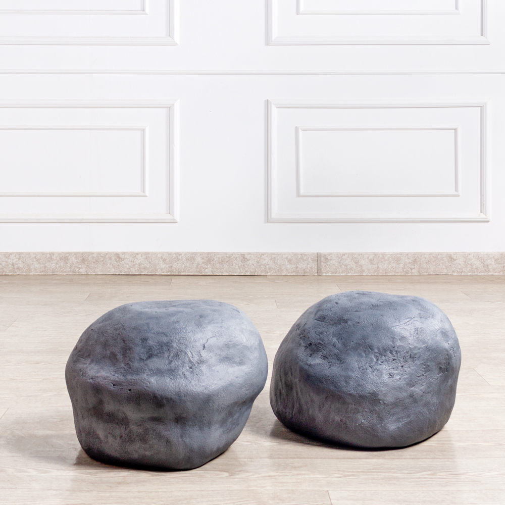 БТФ024(з)(F) Камень декоративный d40 h30см, серый_2