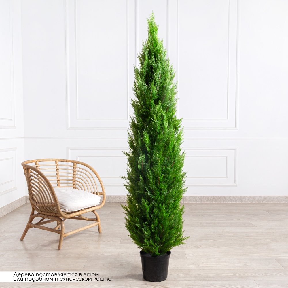 Т180/Э/201(FixK)(F) Туя искусственная конус Элеганс h180см_1