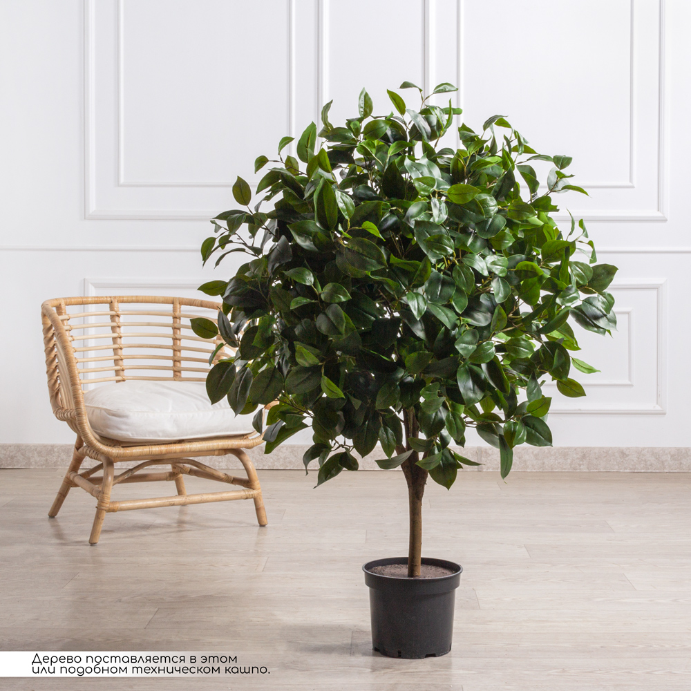 120/Ш/497(F) Фикус искусственный h120см (латекс)_1