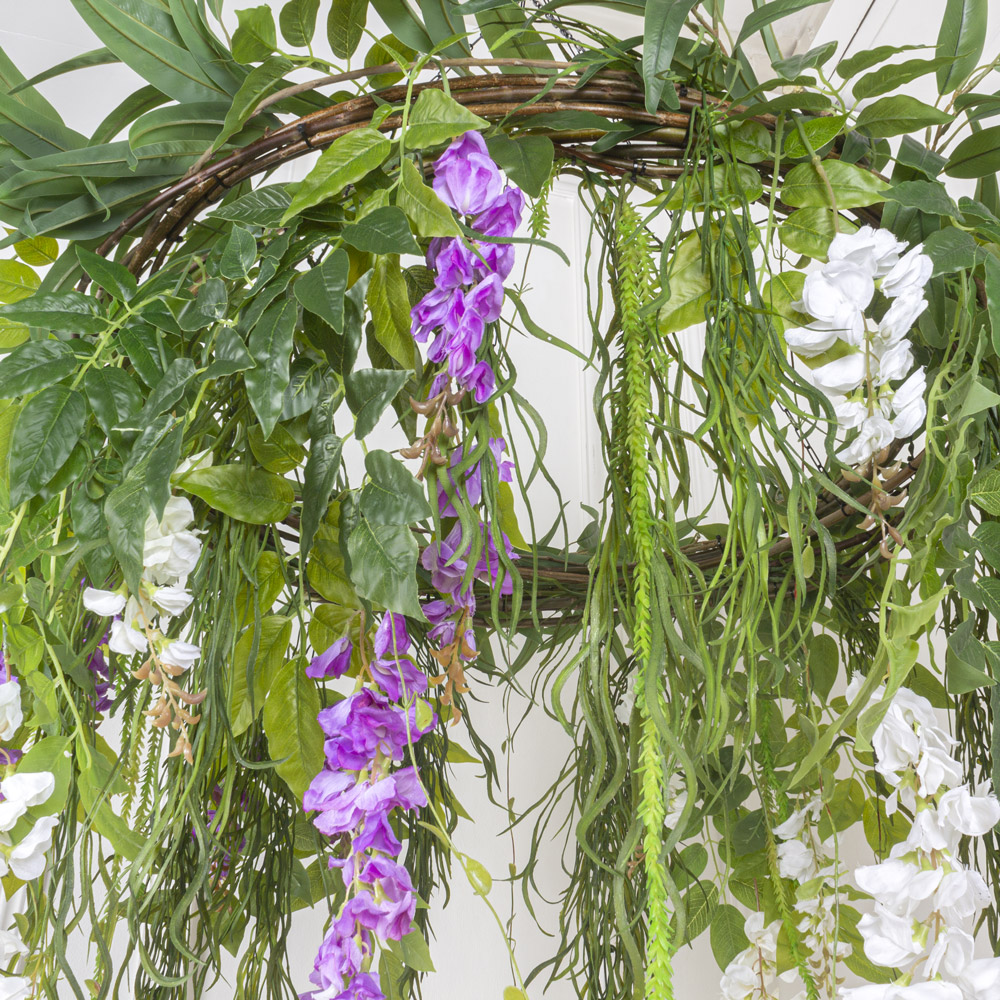 КЗ/36 Композиция подвесная с вистерией _9