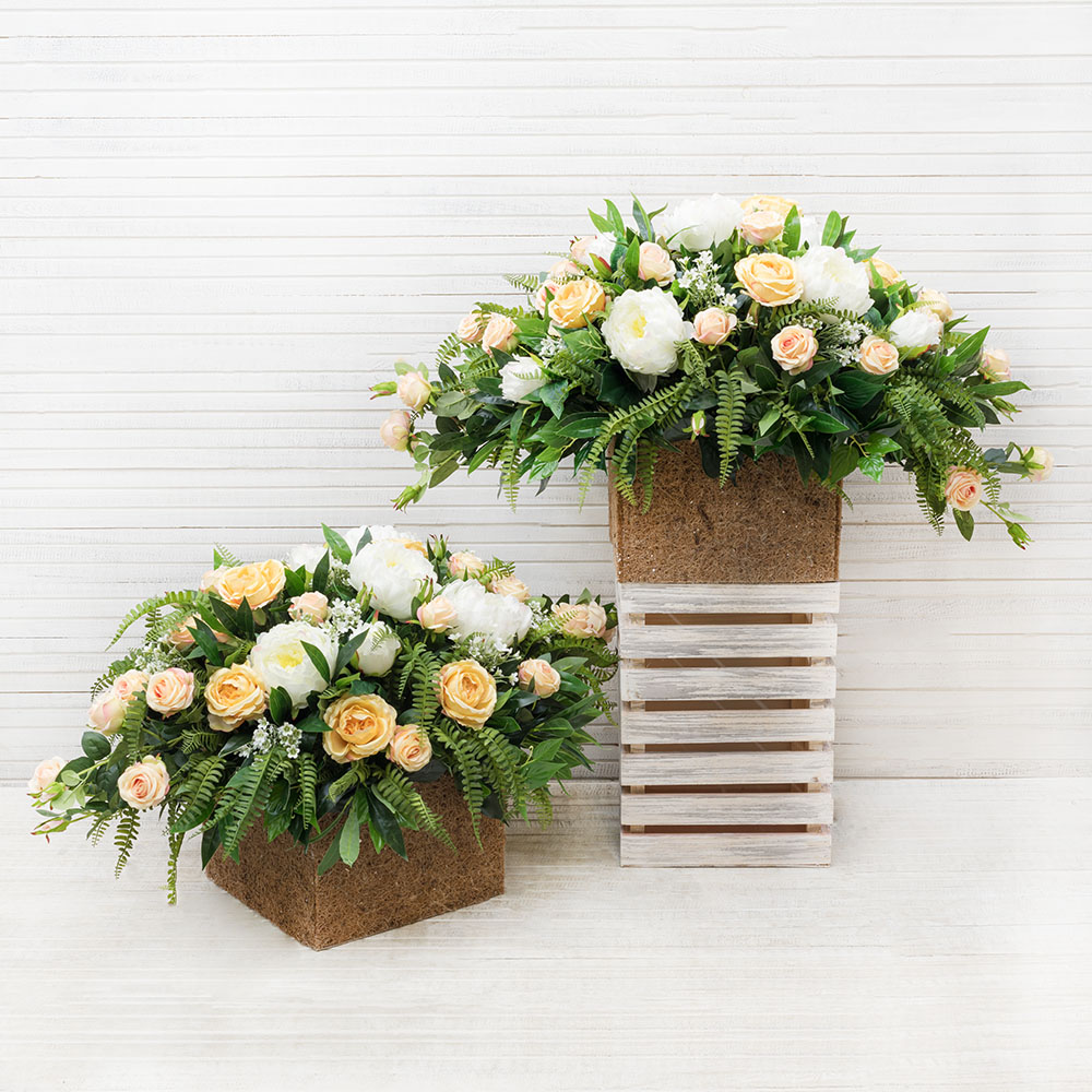 К134(з) Композиция цветочн. желт. (100*45)_4