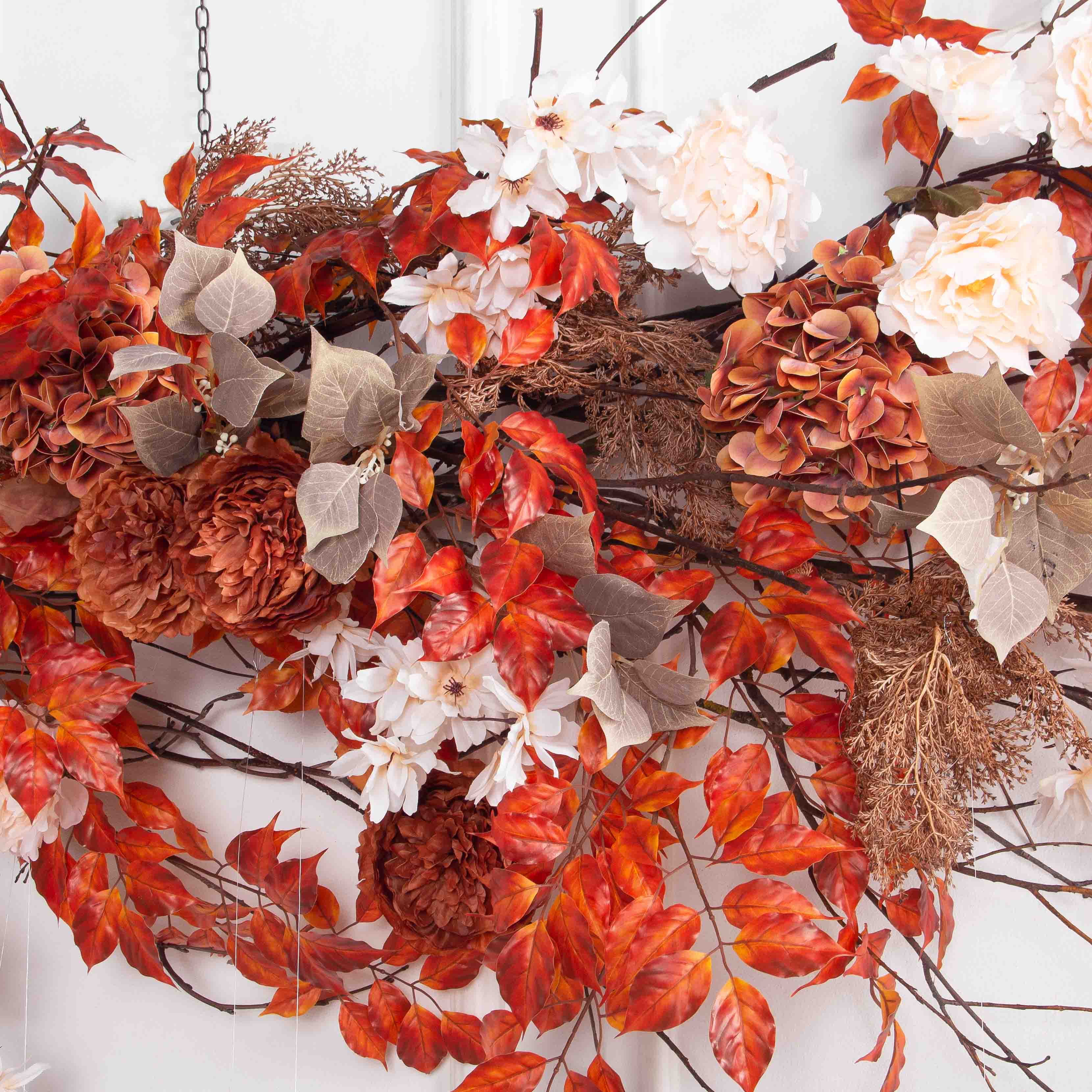 Л172(Пр)(F) Лиана искусственная бежево-терракотовая L100см_2