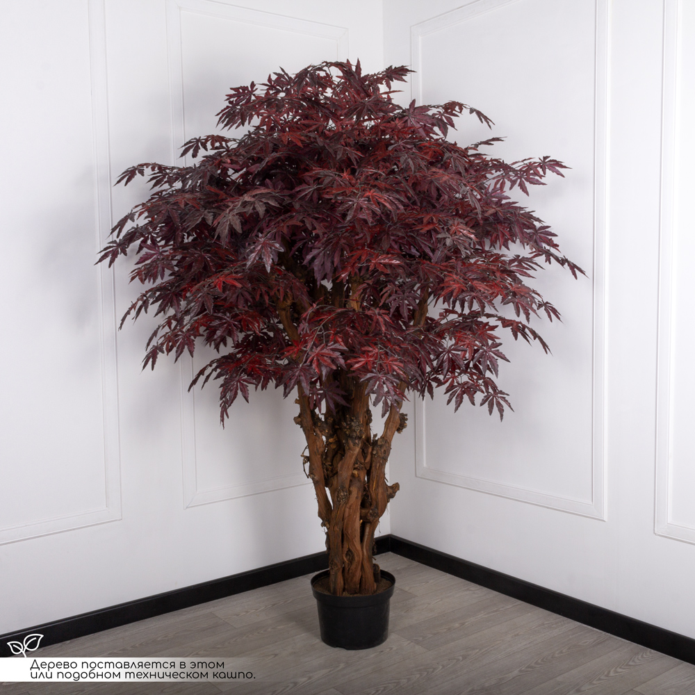 200/ОС/400(з) Клен японский искусственный h200см (латекс), красный_1