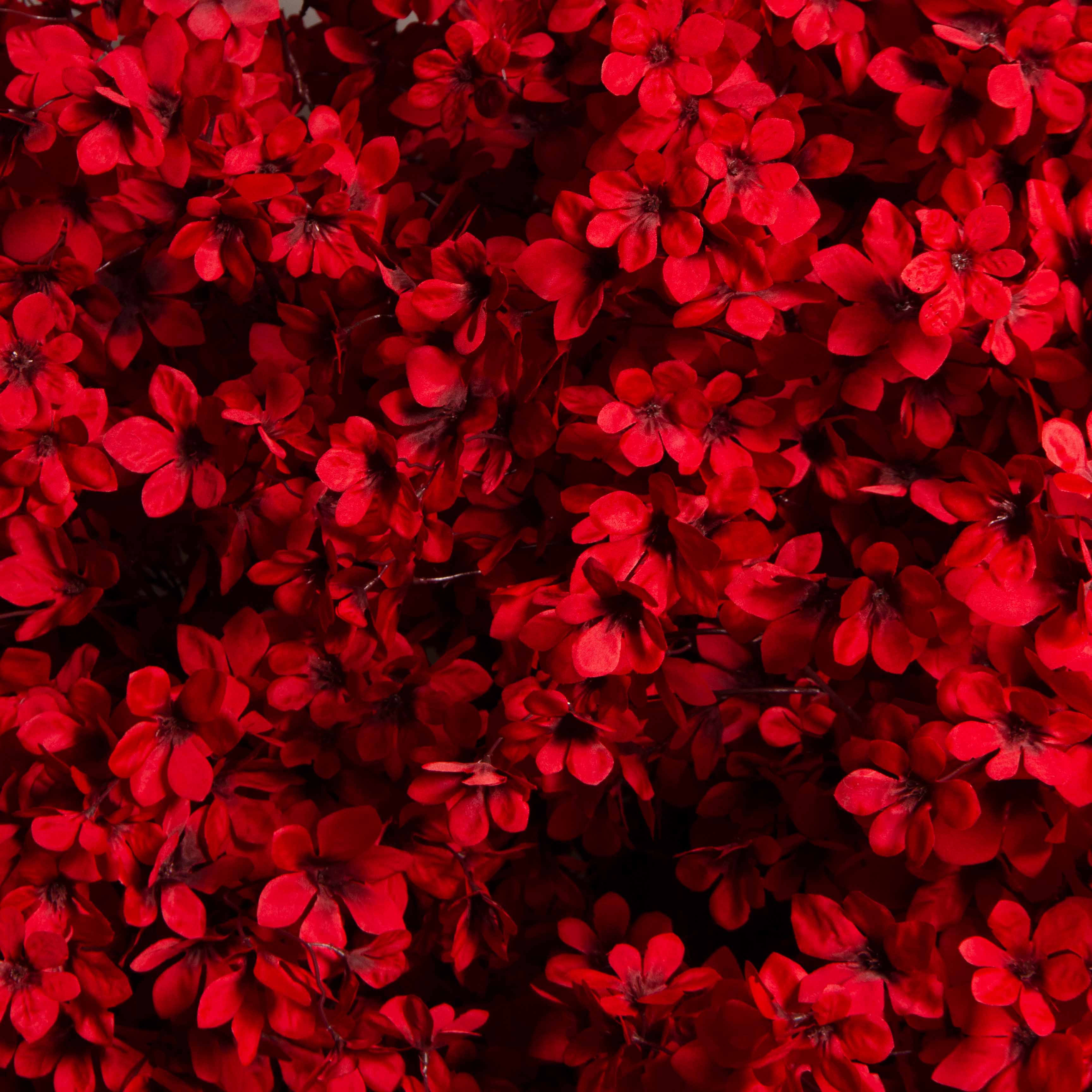 270/ОС/632(з)(УУ)(F) Дерево искусственное цветущее h270см, d230см, красное_7