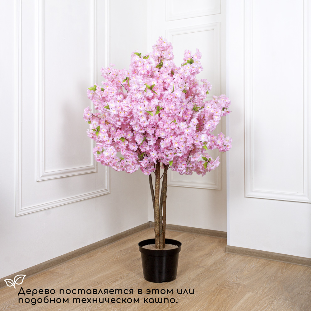 160/РПК/46М-2/2 Сакура Элит искусственная, h160см, розовая_5