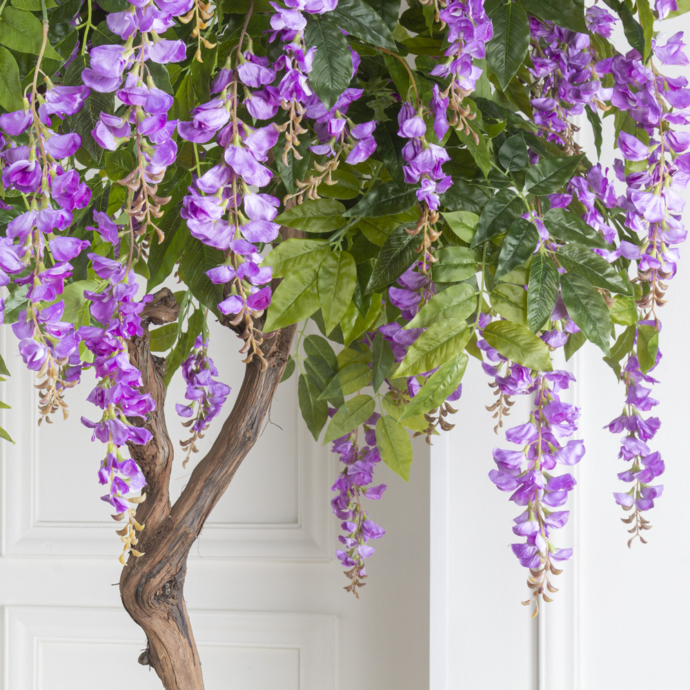 230/Р/ОС/424-2 Глициния (вистерия) искусственная h230см (латекс), сиреневая_6