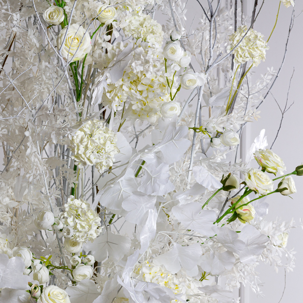 ДЛ92-1(з)(F) Декор входной группы зимний  h250см в кашпо_1