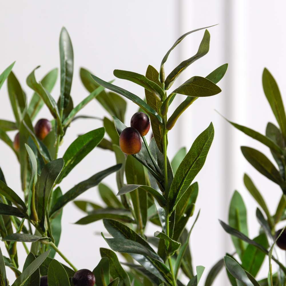 120/РН/4655(Пр)(F) Оливковое дерево искусственное с плодами h120см_3
