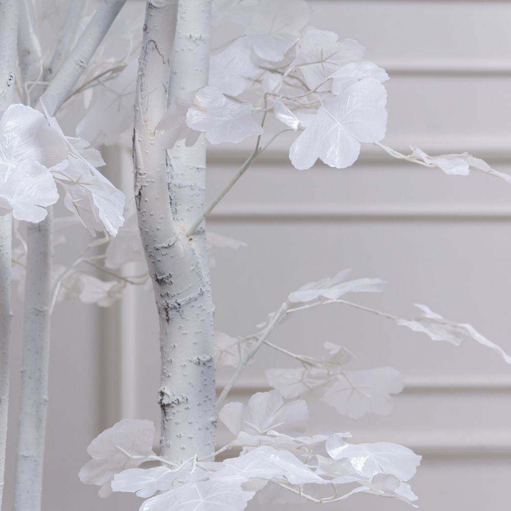 250Разб/РН/176(з)(Пр)(F) Гинкго искусственное разборное h250см, d190см, белое_4