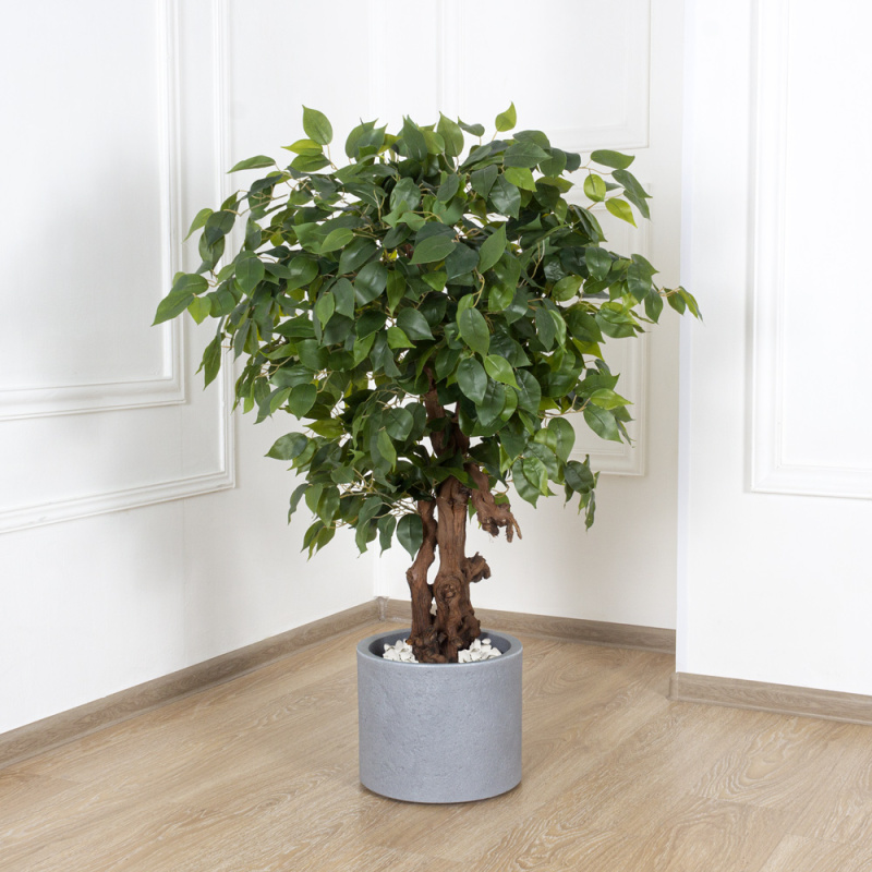 БЛ100/ОС/34(з.) Фикус искусственный зеленый h100см