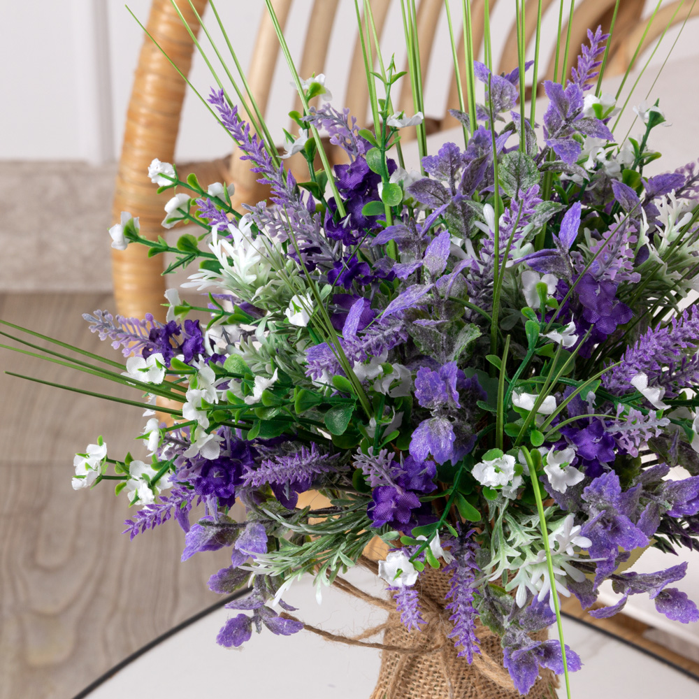 КС11/78 Композиция искусственная сноп из Лаванды h35см _1