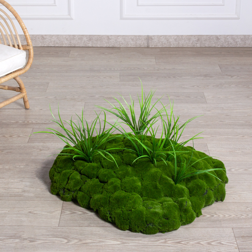 БТФ022(Пр)(F) Кочка со мхом и травой 70*54*h20_1