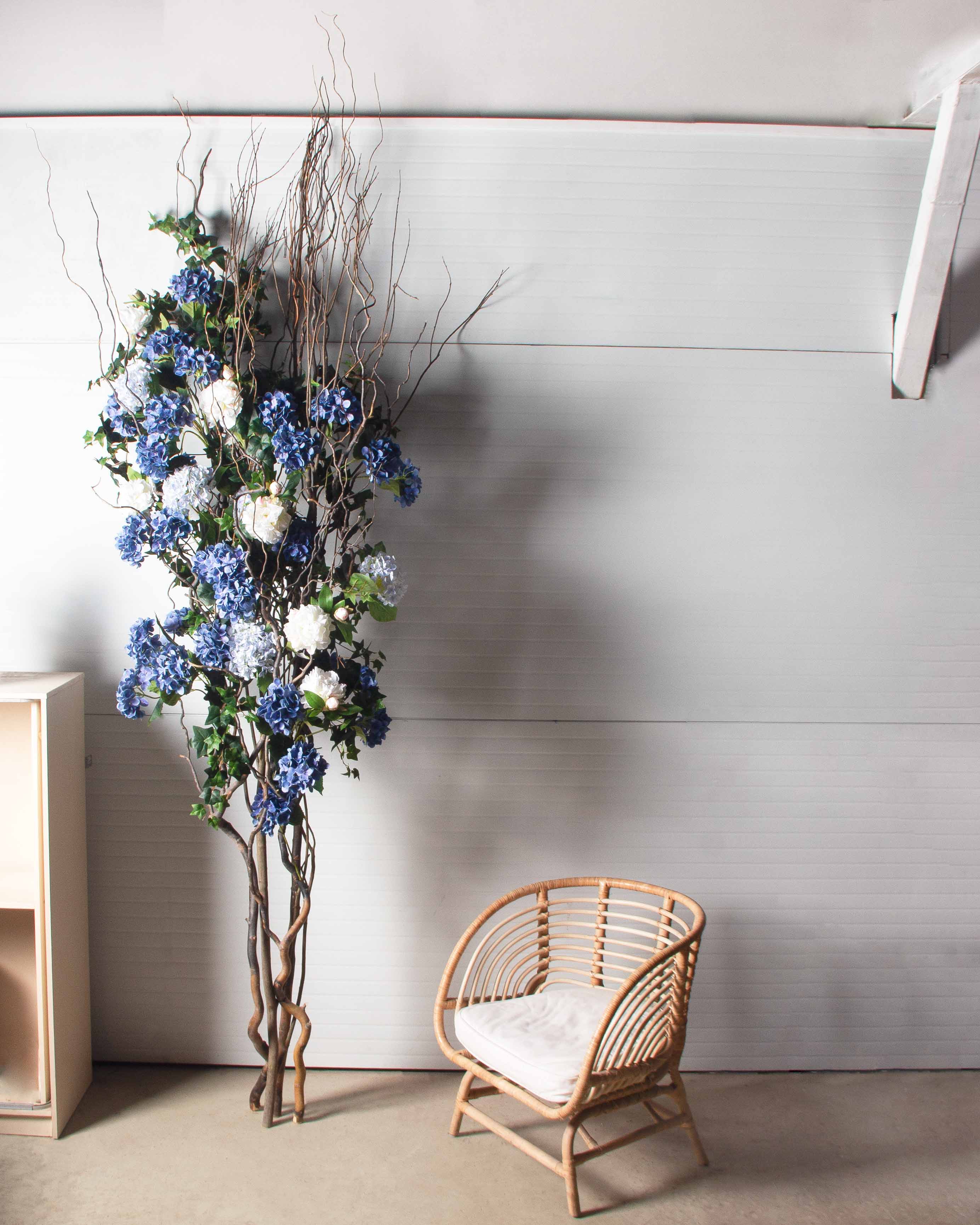 ДЛ164(Пр)(F) Декор входной группы цветочная h300см_3