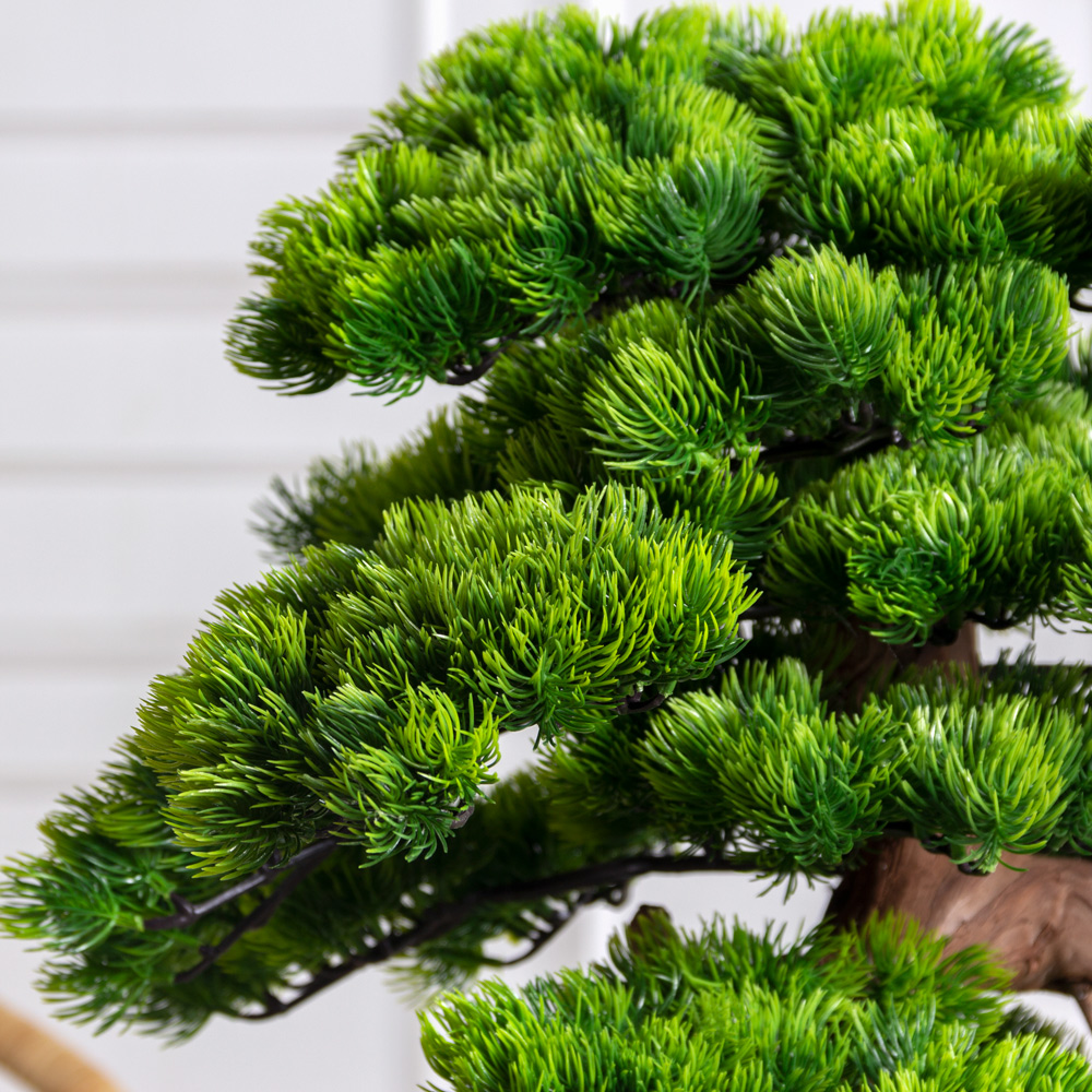 БС110/ОС/3000-1(з)(УУ)(F) Бонсай искусственный Сосна h110см d80х49см_5