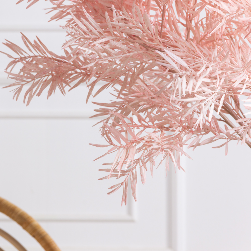 7143/0016-45/1(F) Ветка искусственная Розмарин h100см, розовый_1