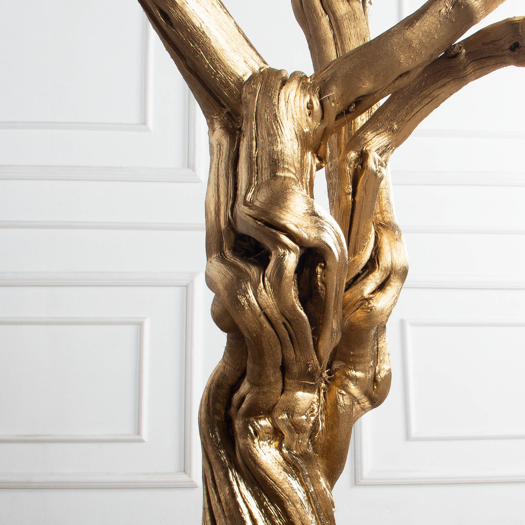 140/ДЗ(Пр)(F) Дерево интерьерное h140см, натуральная древесина, золотое_5