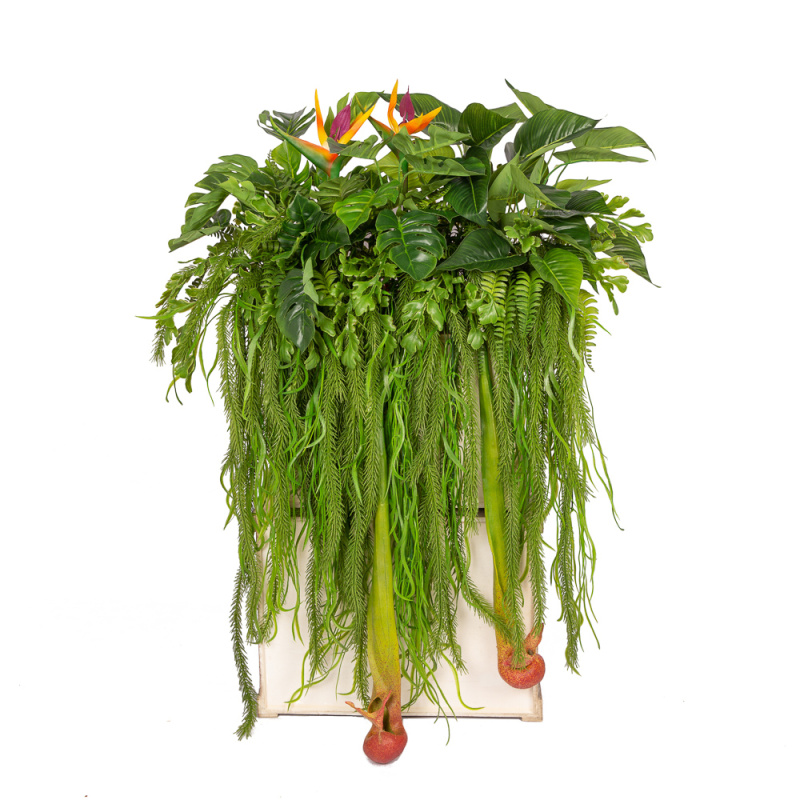 ВМ11-2(з.) Вставка модуль со стрелицией и непентисом h30см (47*10*h3)