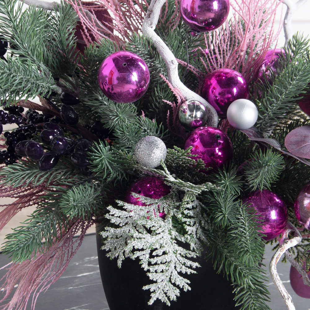 К565(Пр)(F) Композиция искусственная НГ интерьерная, в кашпо_5