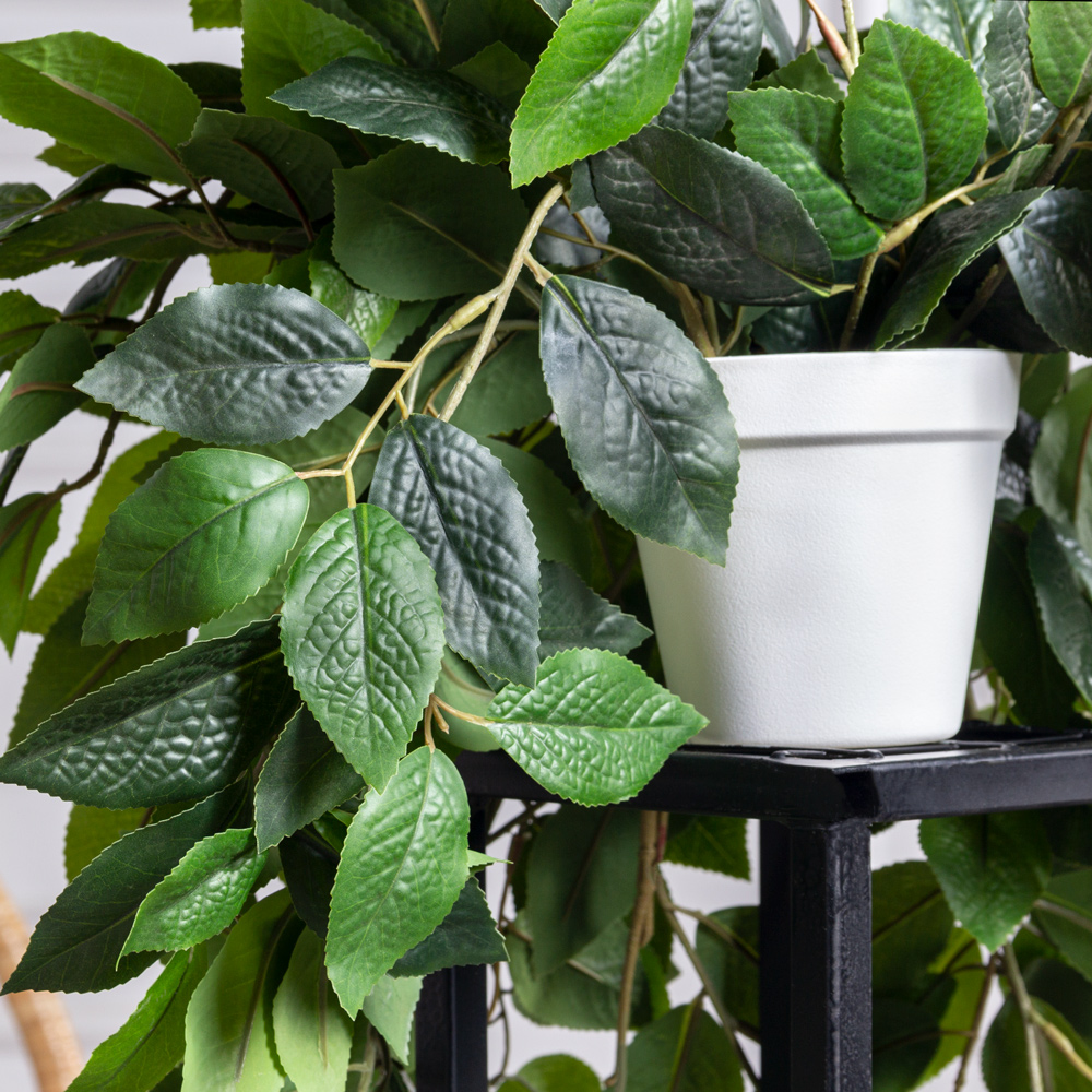 ЦС169(з)(F) Куст искусственный ампельный в кашпо d11см, свес 100см_3