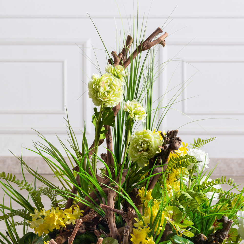 ДА04(F) Декоративная арка цветочный микс h230см_8