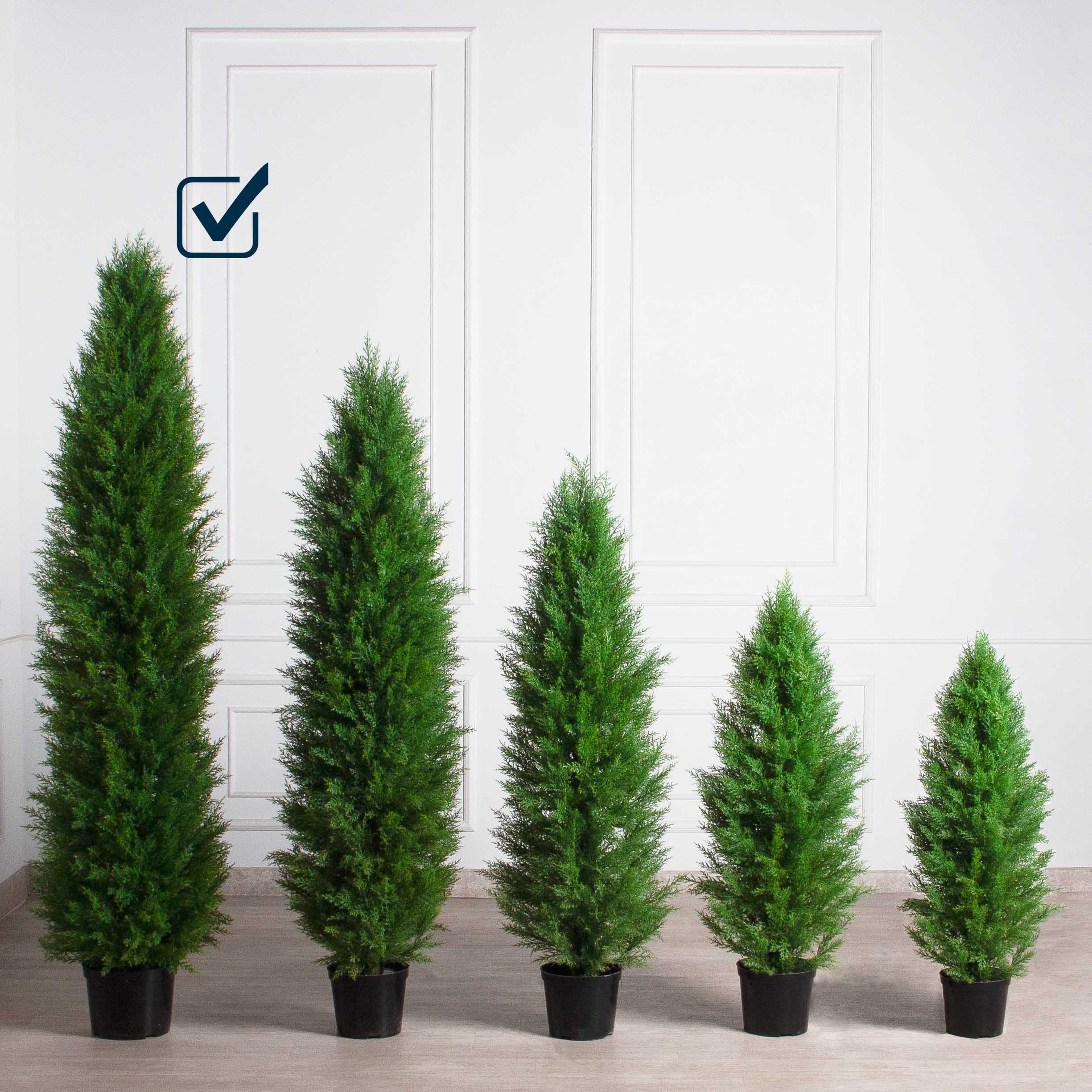 Т210/СЛ/4677(Пр)(Fix)(F) Туя искусственная Слим h210см_7