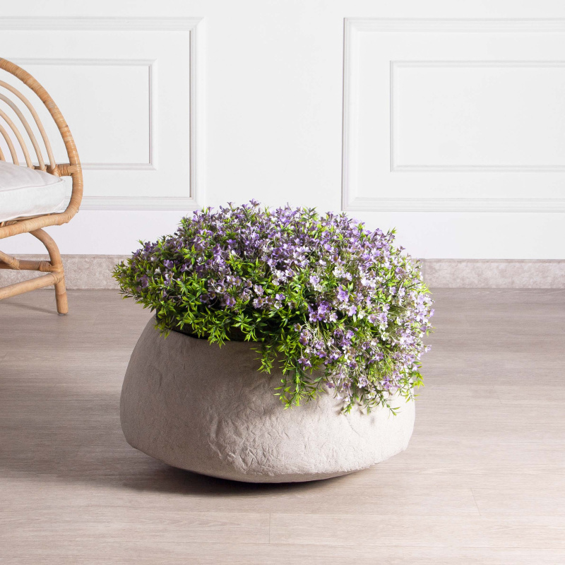 КС45-2(з)(F) Кампанула искусственная ампельная на основании d43см, фиолет_1