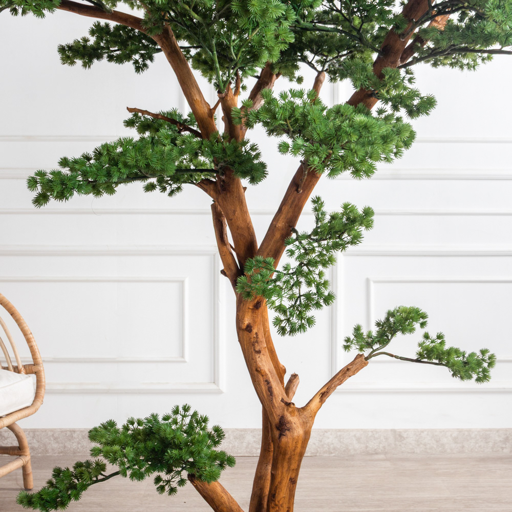 БС165/ДА/427(з)(F) Бонсай искусственный Сосна h165 d120см_6