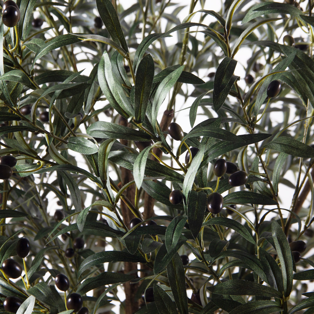 210/ОС/РН/АСС/465(з)(F) Оливковое дерево искусственное с плодами h210см_4