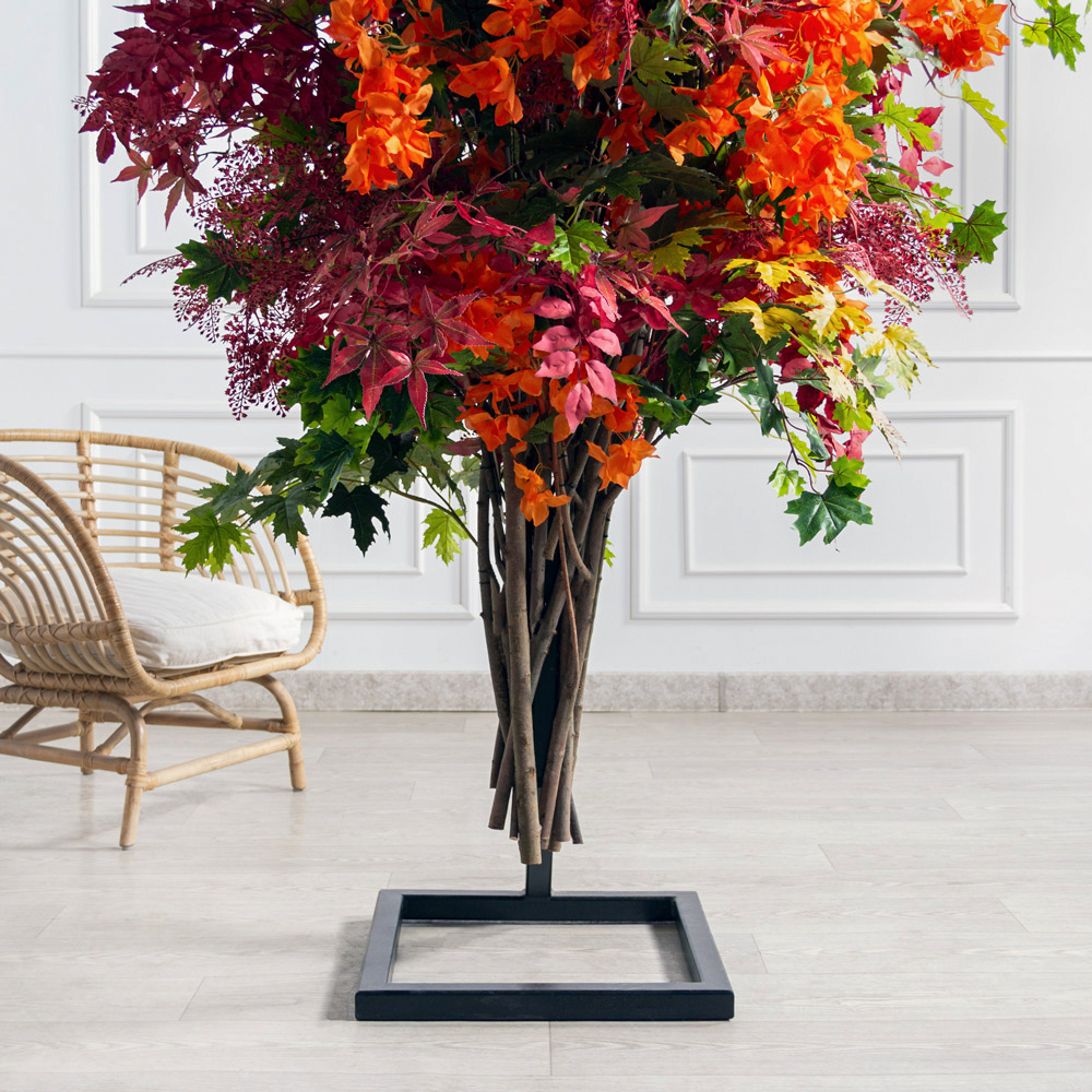 Л145-1(Пр)(F) Лиана искусственная осенняя, двухсторонняяL260см_9