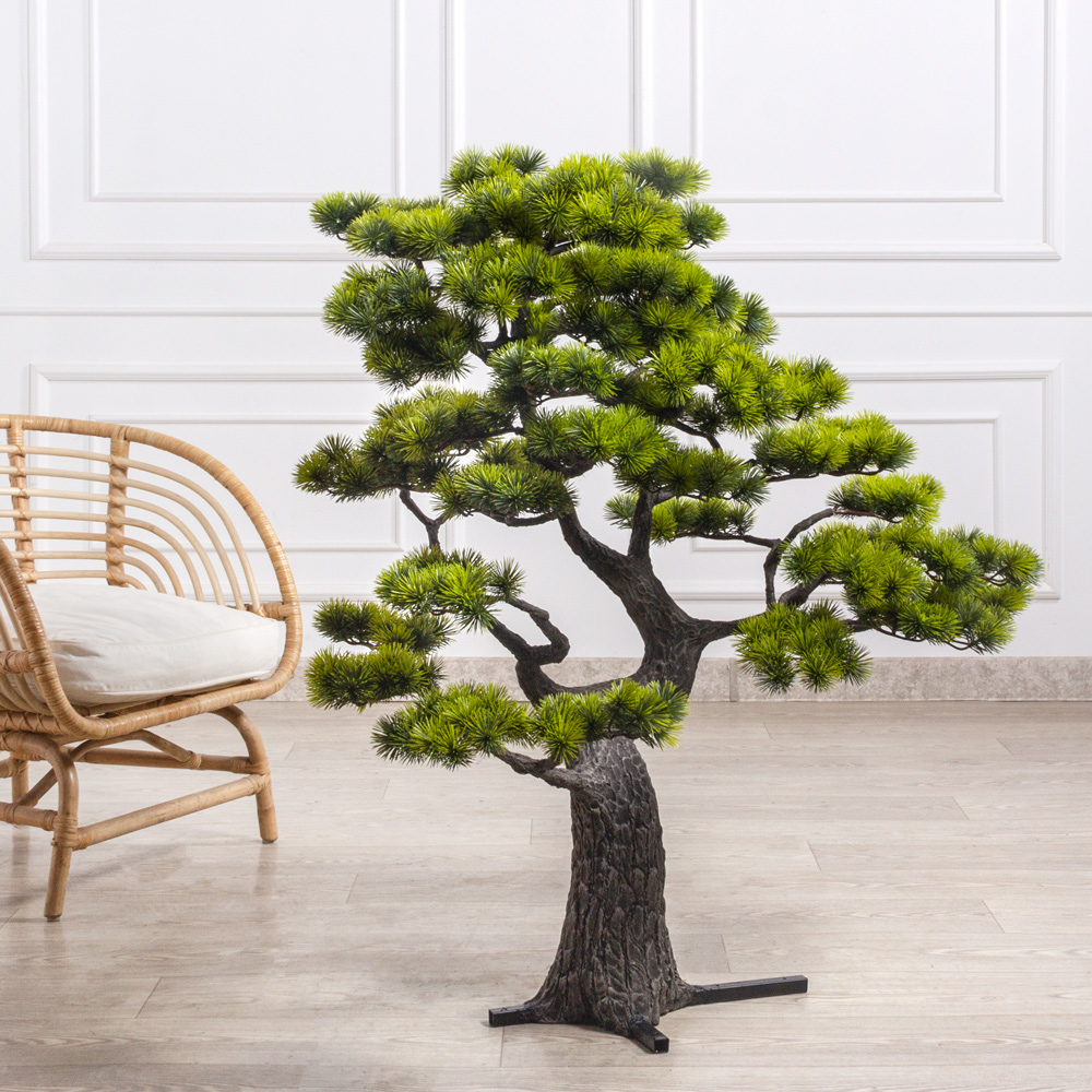110/ДС/520(з)(F) Бонсай искусственный Сосна L110см_1