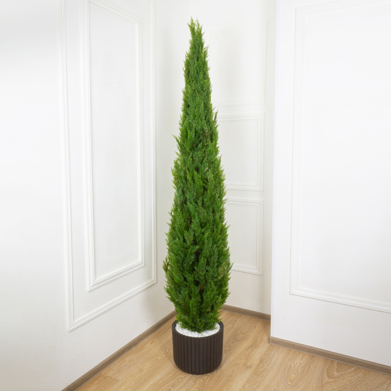 Т250/Э/201(Пр)(FixK)(F) Туя искусственная конус Элеганс h250см_1