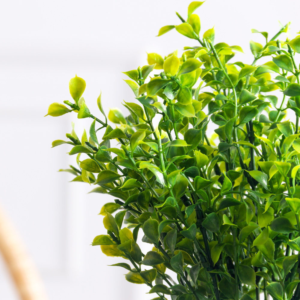 ЦС25/154-1(F) Самшит искусственный мелкий h25см в кашпо_1