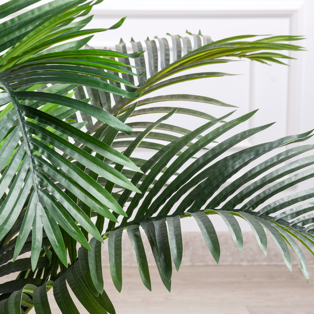 ПК130/К/49-2(з)(Пр)(FixK)(F) Пальма искусственная кустовая h130см (латекс)_2