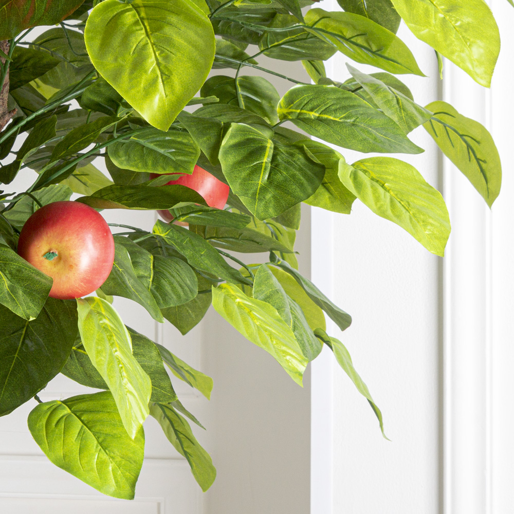 200/РПК/35(з.) Дерево искусственное Яблоня с плодами h200см(латекс)_6