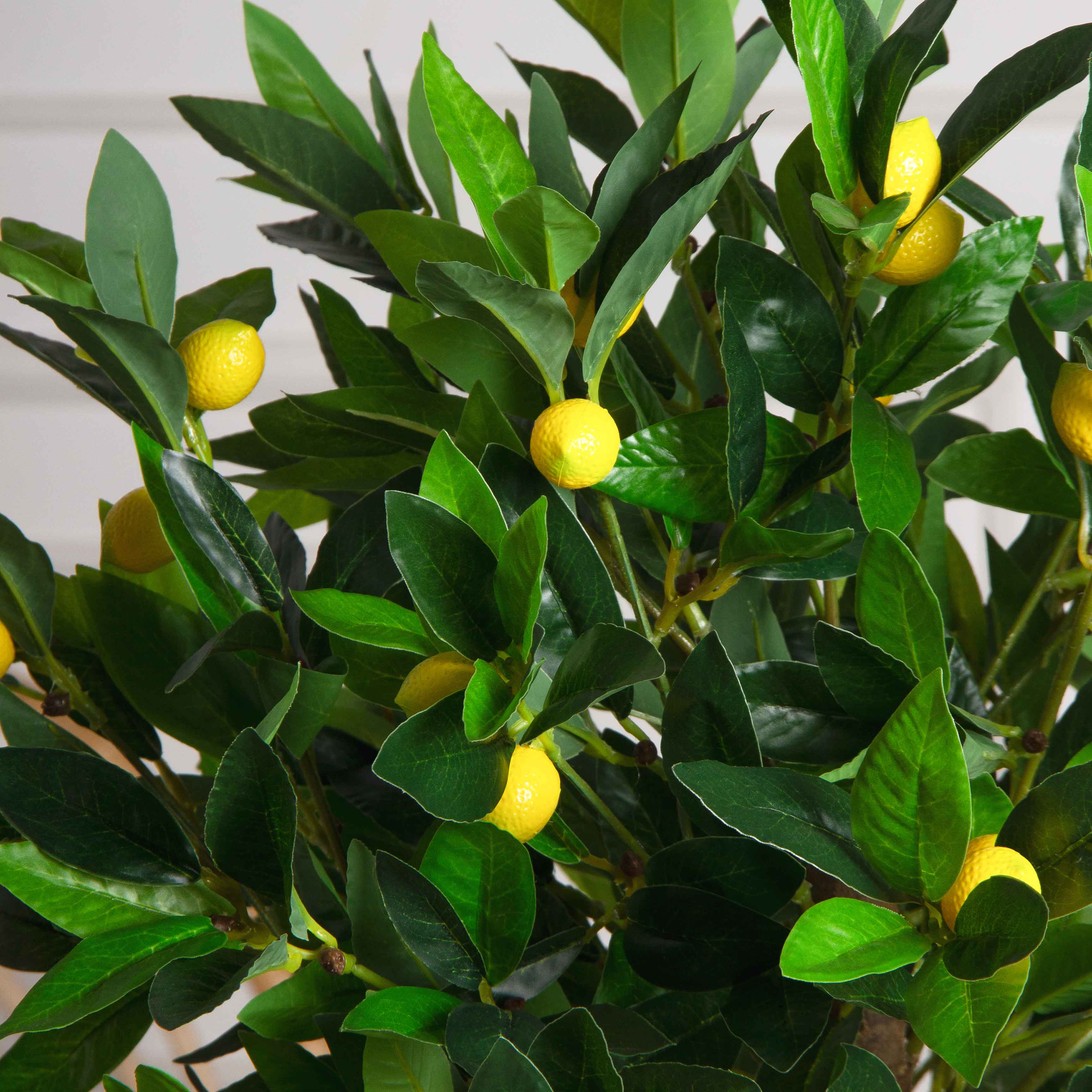 080/РН/188/20М(з)(F) Лимон искусственный с плодами h80см_6