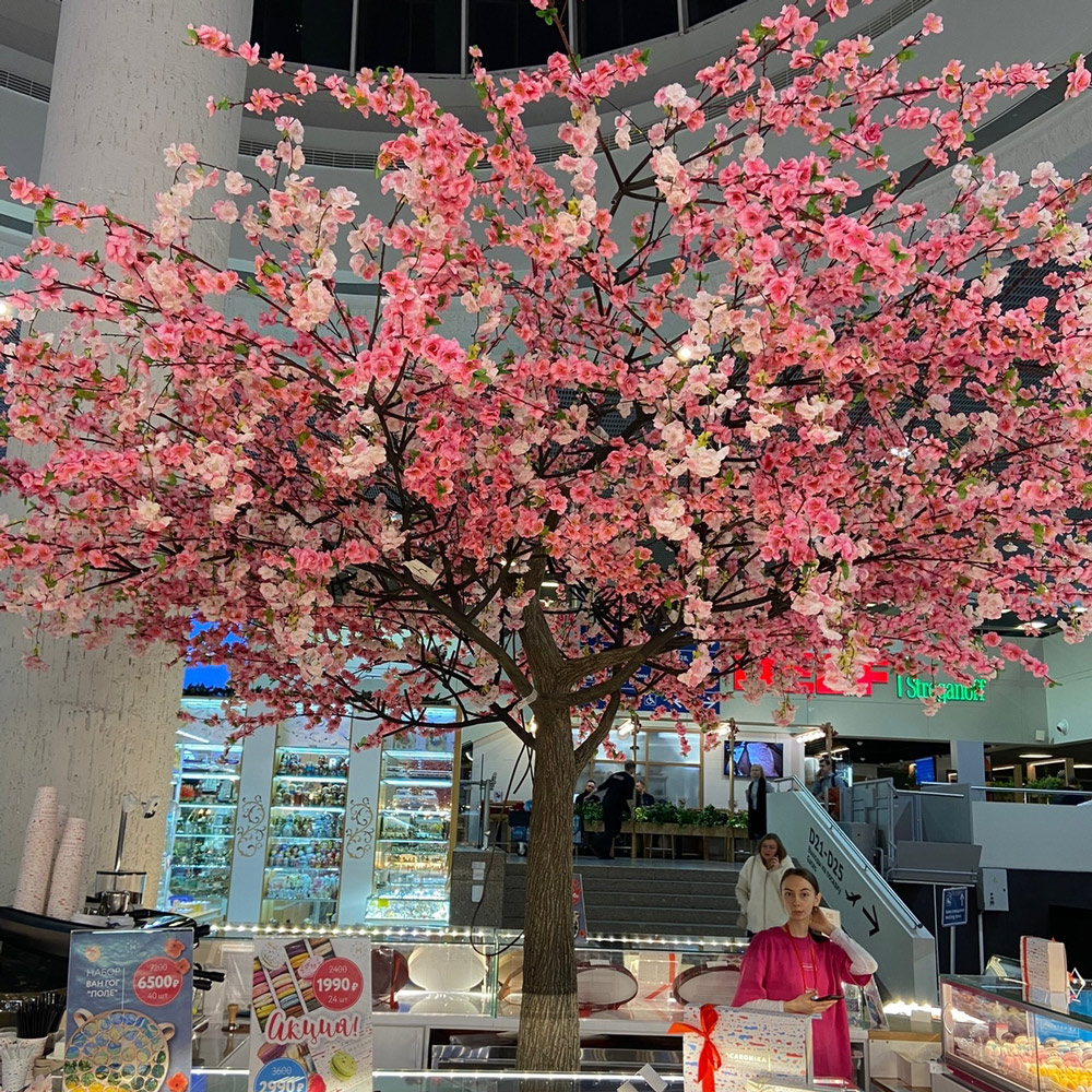 310разб/225(з.) Сакура искусственная разборная h310см, d400см, розовая_9