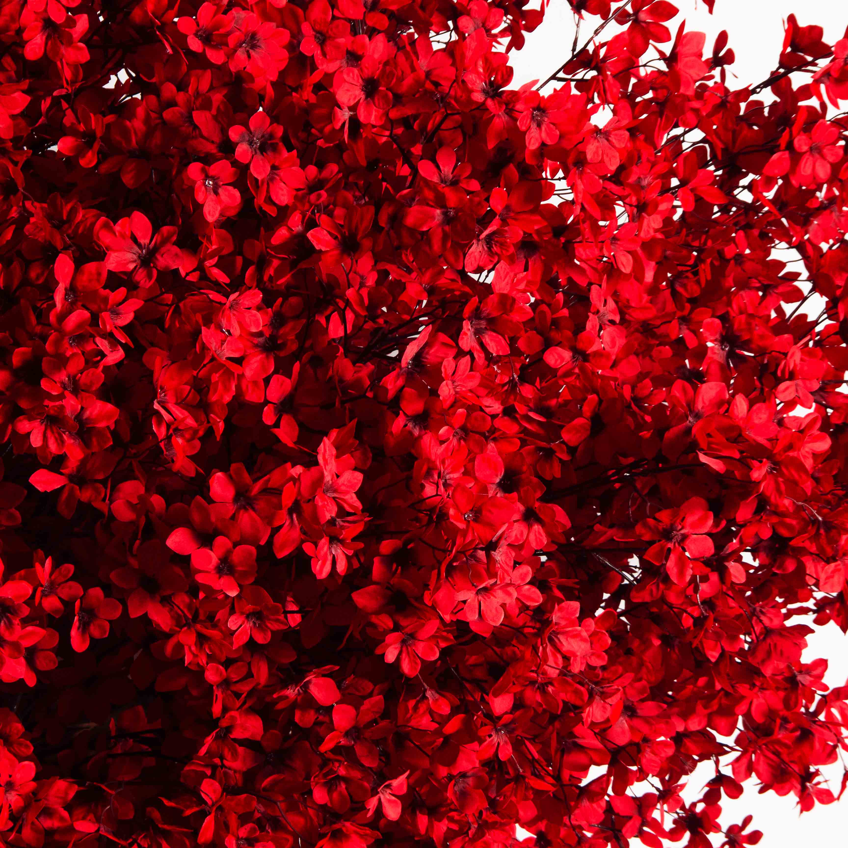 270/ОС/632(з)(УУ)(F) Дерево искусственное цветущее h270см, d230см, красное_5