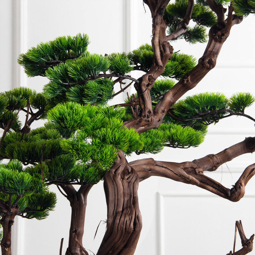 БЛ180/Д3/30(з)(УУ)(F) Бонсай искусственный h180-104см  на основании_6