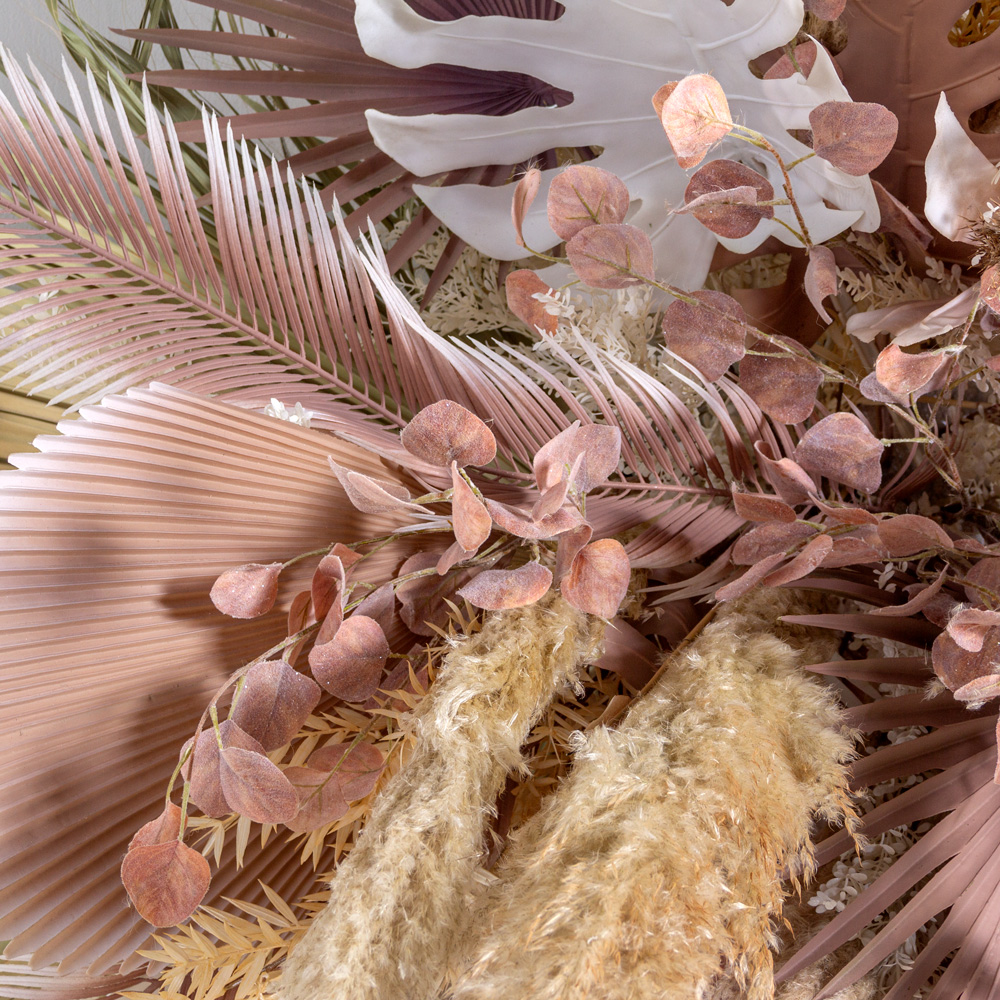 КЗ/47-2(з)(F) Композиция искусственная с сухоцветами подвесная 220х180х90см_3